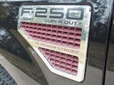 2008 Ford F250 Super Duty FX4 Crew Cab 4x4 Marks and Logos