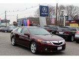 2009 Basque Red Pearl Acura TSX Sedan #61761206