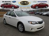 2008 Aspen White Subaru Impreza 2.5i Sedan #61761994