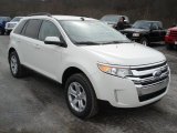 2012 Ford Edge White Suede