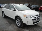 White Suede Ford Edge in 2012