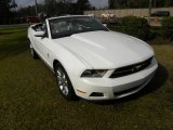 2010 Performance White Ford Mustang V6 Premium Convertible #61761573