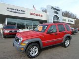 2005 Flame Red Jeep Liberty Sport 4x4 #61761568