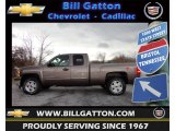 2012 Mocha Steel Metallic Chevrolet Silverado 1500 LT Extended Cab #61761961