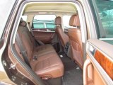 2012 Volkswagen Touareg VR6 FSI Lux 4XMotion Saddle Brown Interior