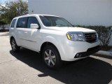 2012 White Diamond Pearl Honda Pilot Touring #61761034