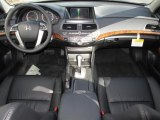 2012 Honda Accord EX-L V6 Sedan Black Interior