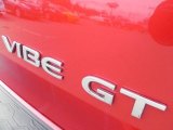 2009 Pontiac Vibe GT Marks and Logos