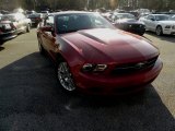 2012 Red Candy Metallic Ford Mustang V6 Premium Coupe #61761476