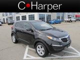 2012 Black Cherry Kia Sportage LX AWD #61760988