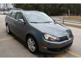 2010 Platinum Grey Metallic Volkswagen Jetta TDI SportWagen #61761841