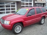 2004 Inferno Red Pearl Jeep Grand Cherokee Limited 4x4 #61761436