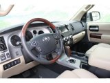 2012 Toyota Sequoia Platinum 4WD Sand Beige Interior