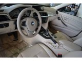 2012 BMW 3 Series 328i Sedan Oyster/Dark Oyster Interior