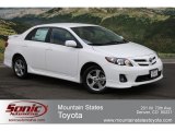 2012 Super White Toyota Corolla S #61760917