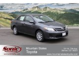 2012 Magnetic Gray Metallic Toyota Corolla LE #61760915