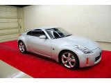 2008 Silver Alloy Nissan 350Z Enthusiast Coupe #6140528