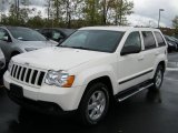 2008 Stone White Jeep Grand Cherokee Laredo 4x4 #61761812