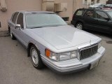 Opal Grey Pearlescent Lincoln Town Car in 1994