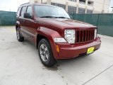 2008 Red Rock Crystal Pearl Jeep Liberty Sport #61761387