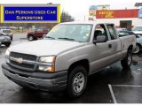 2005 Silver Birch Metallic Chevrolet Silverado 1500 Extended Cab 4x4 #61760842