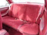 1994 Chevrolet Beretta Coupe Rear Seat