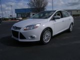 2012 Oxford White Ford Focus SEL Sedan #61761648