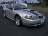 Silver Metallic Ford Mustang in 2001