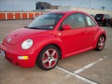 2002 Red Uni Volkswagen New Beetle Sport 1.8T Coupe #61833483