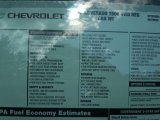 2012 Chevrolet Silverado 1500 Work Truck Regular Cab 4x4 Window Sticker
