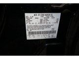2008 MKX Color Code for Dark Ink Blue Metallic - Color Code: DI