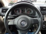2010 Volkswagen Jetta Wolfsburg Edition Sedan Steering Wheel