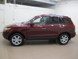 Dark Cherry Hyundai Santa Fe in 2009