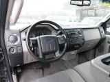 2009 Ford F350 Super Duty XLT SuperCab 4x4 Medium Stone Interior