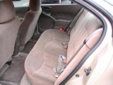 2001 Pontiac Grand Am SE Sedan Rear Seat