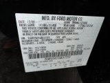 2010 MKT Color Code for Tuxedo Black Metallic - Color Code: UH