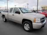 2008 Silver Birch Metallic Chevrolet Silverado 1500 LT Extended Cab 4x4 #61833359