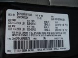 2006 Town & Country Color Code for Brilliant Black - Color Code: PXR