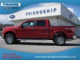 2012 Red Candy Metallic Ford F150 XLT SuperCrew 4x4 #61863402