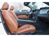 2011 Ford Mustang V6 Premium Convertible Saddle Interior