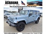 2012 Winter Chill Metallic Jeep Wrangler Unlimited Sahara Arctic Edition 4x4 #61868323