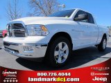 2012 Bright White Dodge Ram 1500 Big Horn Quad Cab #61868304