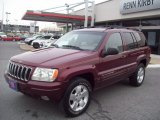 2001 Inferno Red Crystal Pearl Jeep Grand Cherokee Limited 4x4 #61868511