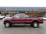 2012 Autumn Red Ford F350 Super Duty XLT SuperCab 4x4 #61868479