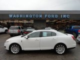 2010 White Platinum Metallic Tri-Coat Lincoln MKS EcoBoost AWD #61868478