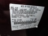 2010 MKS Color Code for Cinnamon Metallic - Color Code: HT