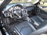 2008 Porsche 911 Turbo Cabriolet Black Interior