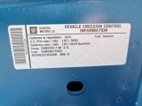 2012 Chevrolet Colorado LT Extended Cab 4x4 Info Tag