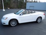 Bright White Chrysler 200 in 2012