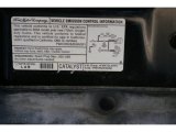 2004 Ford F150 STX Regular Cab 4x4 Info Tag